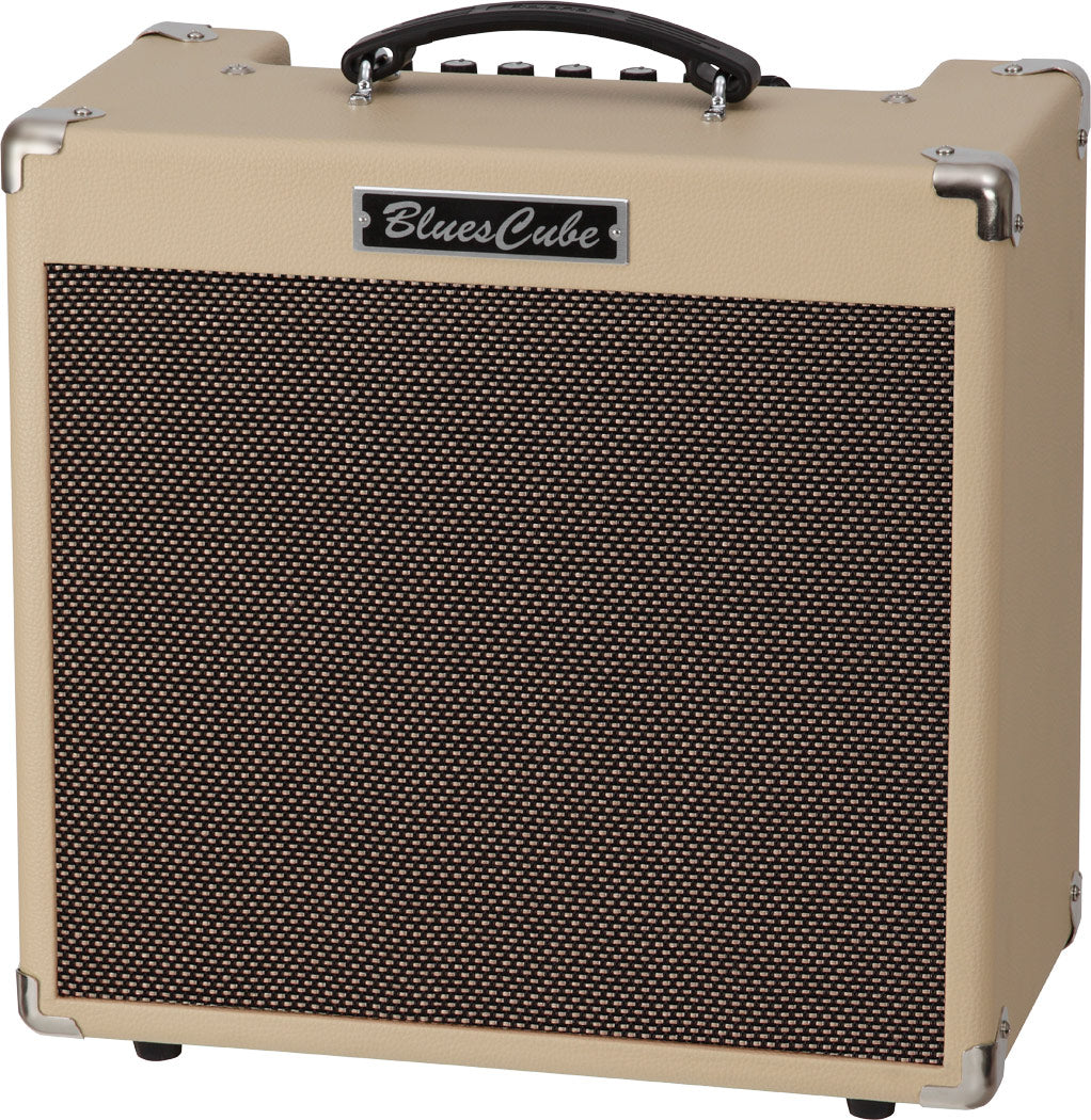 Roland Guitar Combo Amplifiers Roland Blues Cube Hot 30W Combo Guitar Amplifier 1x12inch -Vintage Blonde