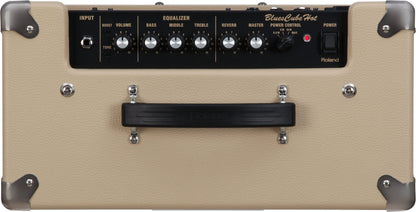 Roland Guitar Combo Amplifiers Roland Blues Cube Hot 30W Combo Guitar Amplifier 1x12inch -Vintage Blonde