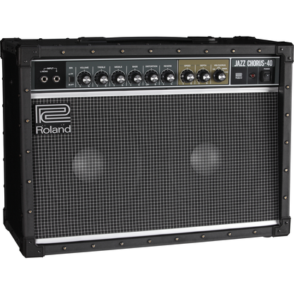Roland Guitar Combo Amplifiers Roland JC-40 40W 2x10 Jazz Chorus Combo Guitar Amplifier