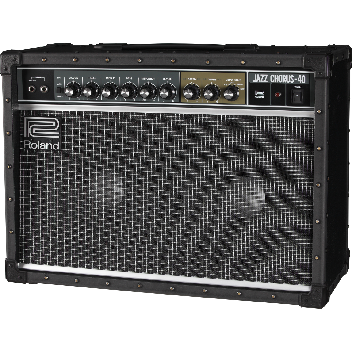 Roland Guitar Combo Amplifiers Roland JC-40 40W 2x10 Jazz Chorus Combo Guitar Amplifier