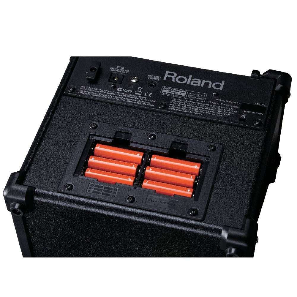 roland guitar combo amplifiers roland micro cube gx guitar amplifier   #color_black