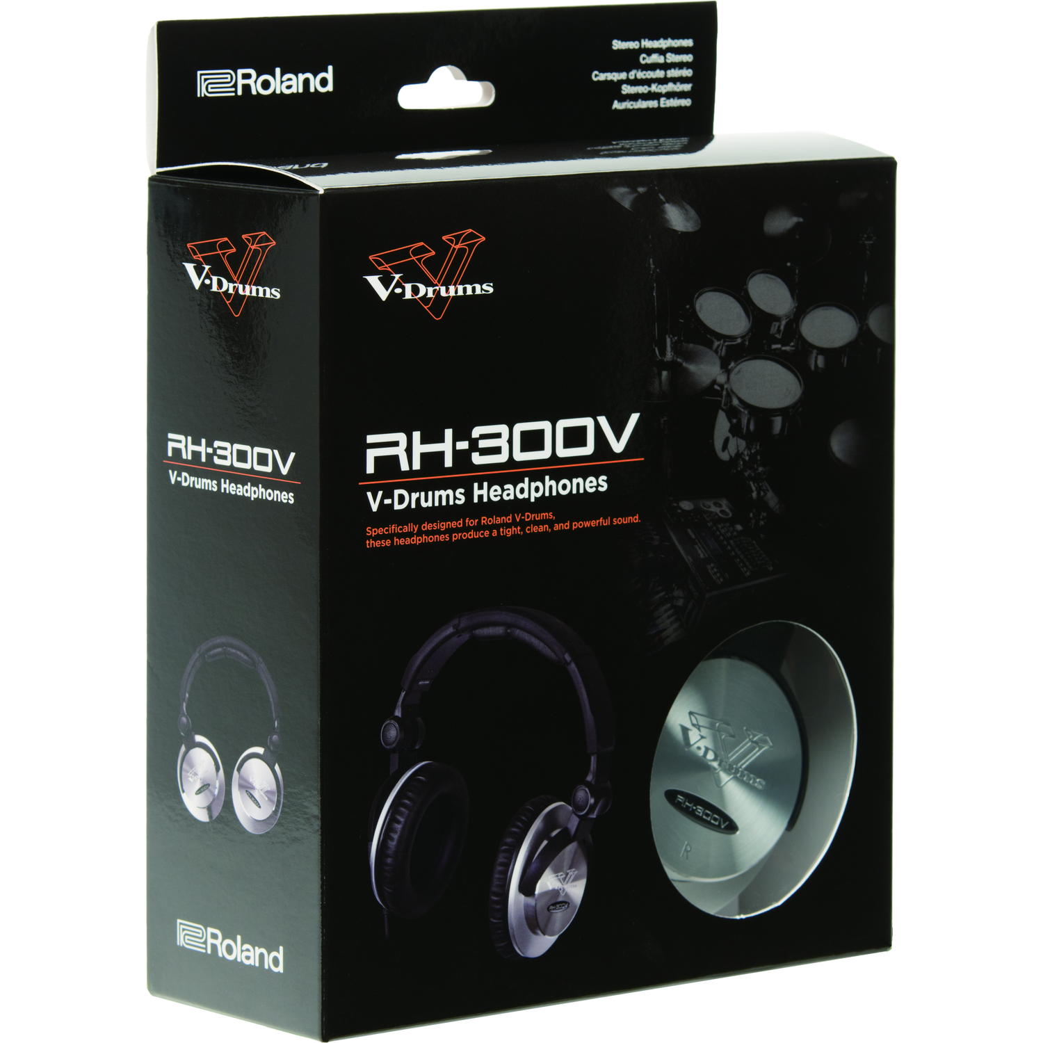Roland Headphones Roland RH-300V Stereo Headphones