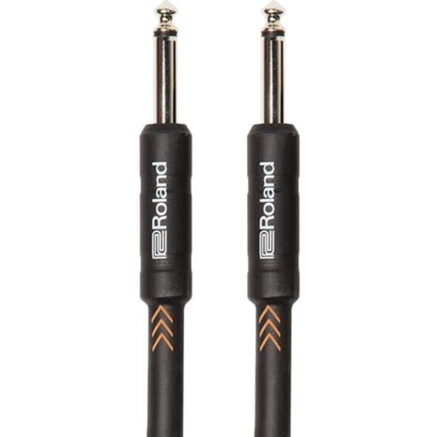 Roland Instrument Cables Black / 3M Roland Black Series Instrument Cables 