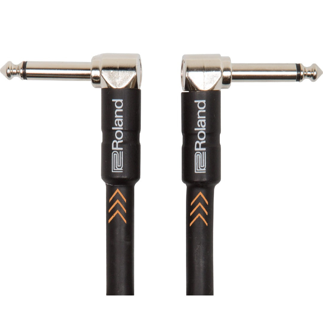 Roland Instrument Cables Black / 6inch Roland RIC-BPC Black Series Instrument Cable