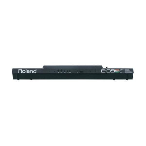 roland keyboard bundles roland e09in indian edition arranger keyboard with dust cover, stand, pedal & polishing cloth