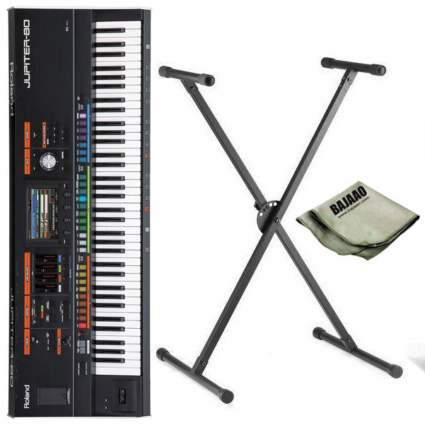 roland keyboard bundles roland jupiter-80 synthesizer standard bundle