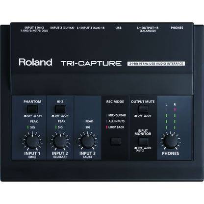 Roland Midi Interfaces Roland UA33 TRICAPTURE USB Audio Interface