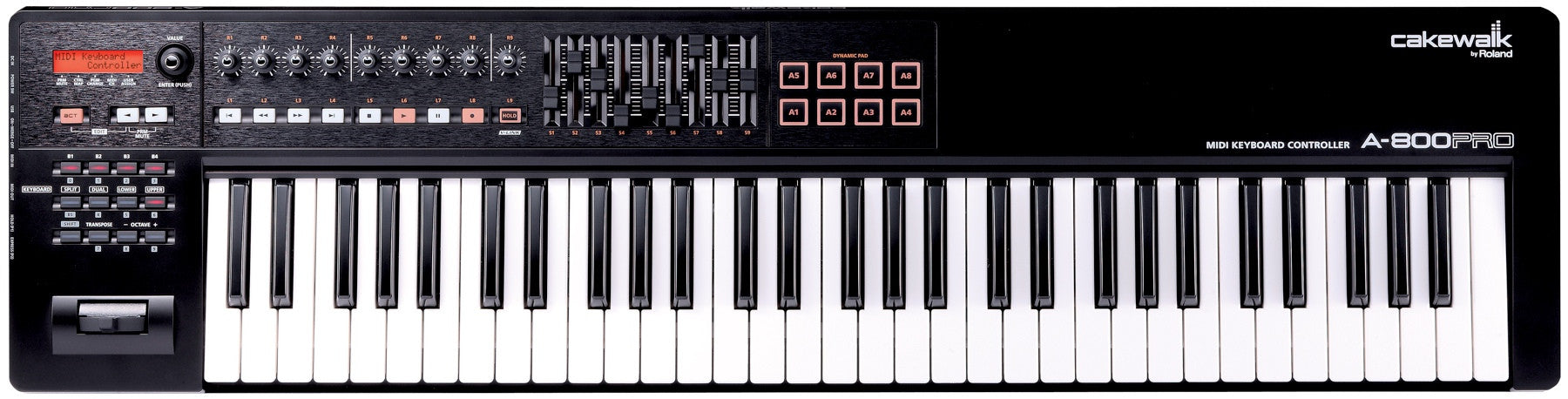 Roland Midi Keyboards Roland A-800PRO 61-Key MIDI Keyboard Controller