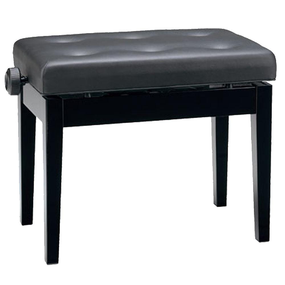 Roland Piano Benches Ebony Black Polish Roland BNC 21 Adjustable Bench for Roland Digital Pianos