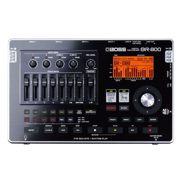 roland portable field recorders roland br-800 portable music-production solution