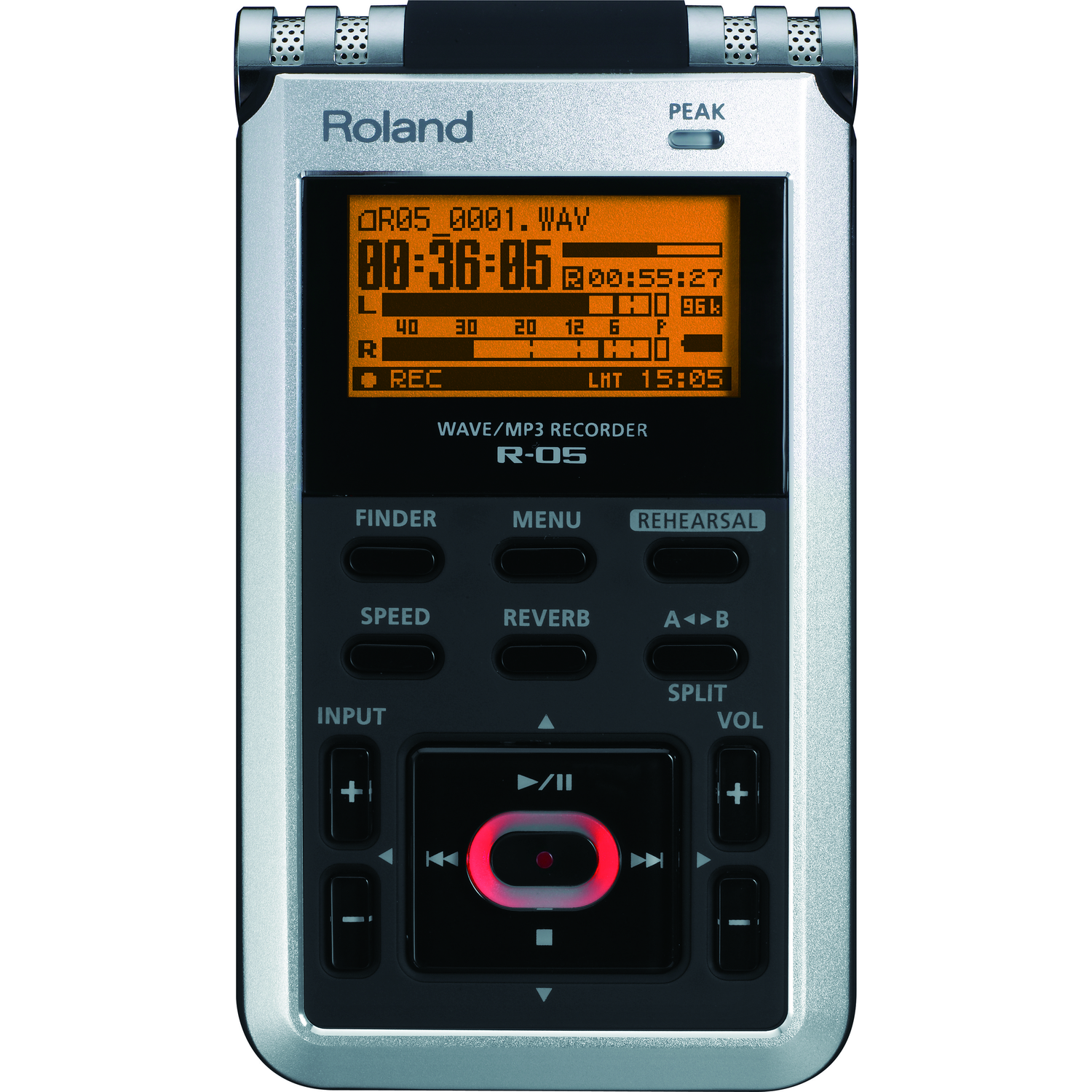 Roland Portable Field Recorders Roland R-05 Portable 24-bit Digital Audio Recorder