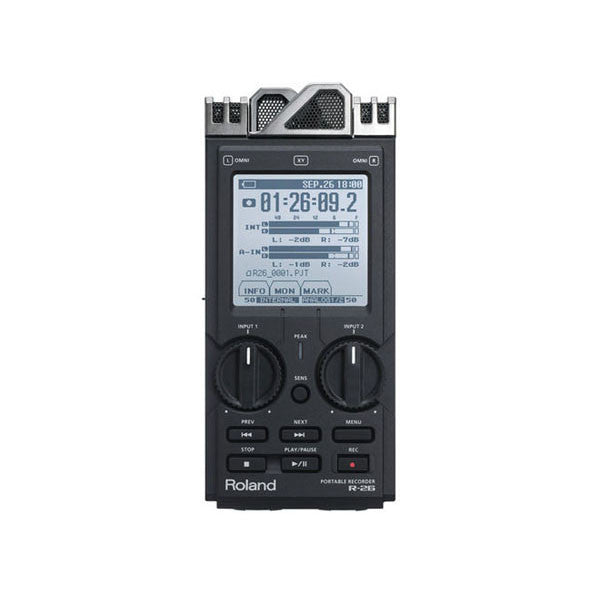 roland portable field recorders roland r26 portable recorder
