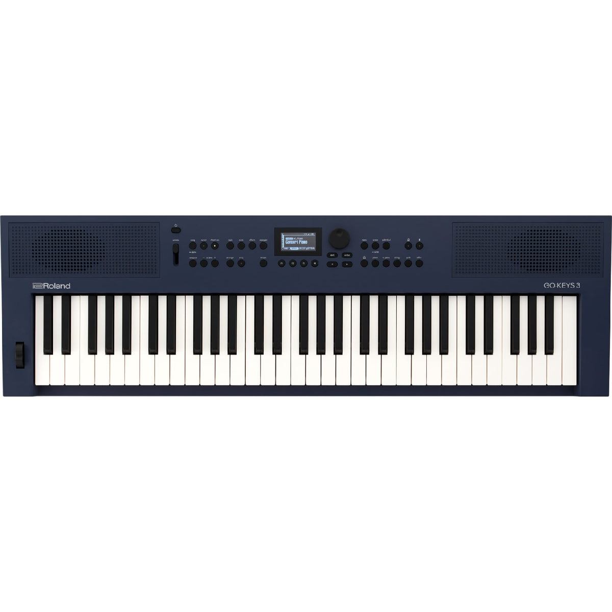 Roland Portable Keyboards Midnight Blue Roland Go Keys 3 Music Creation Portable Keyboard 