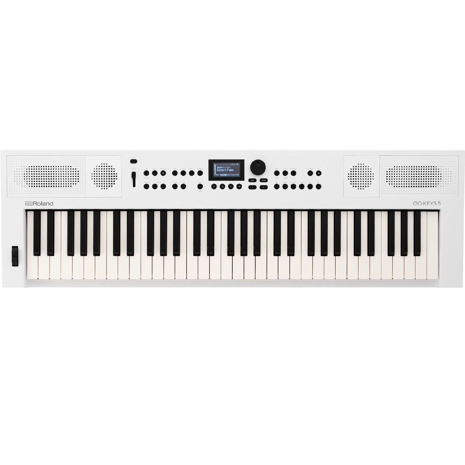 Roland Portable Keyboards White Roland Go Keys 5 Music Creation Portable Keyboard #color_white
