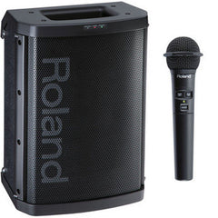 Roland Portable Pa Systems Black Roland BA55 Battery Powered Portable Amplifier