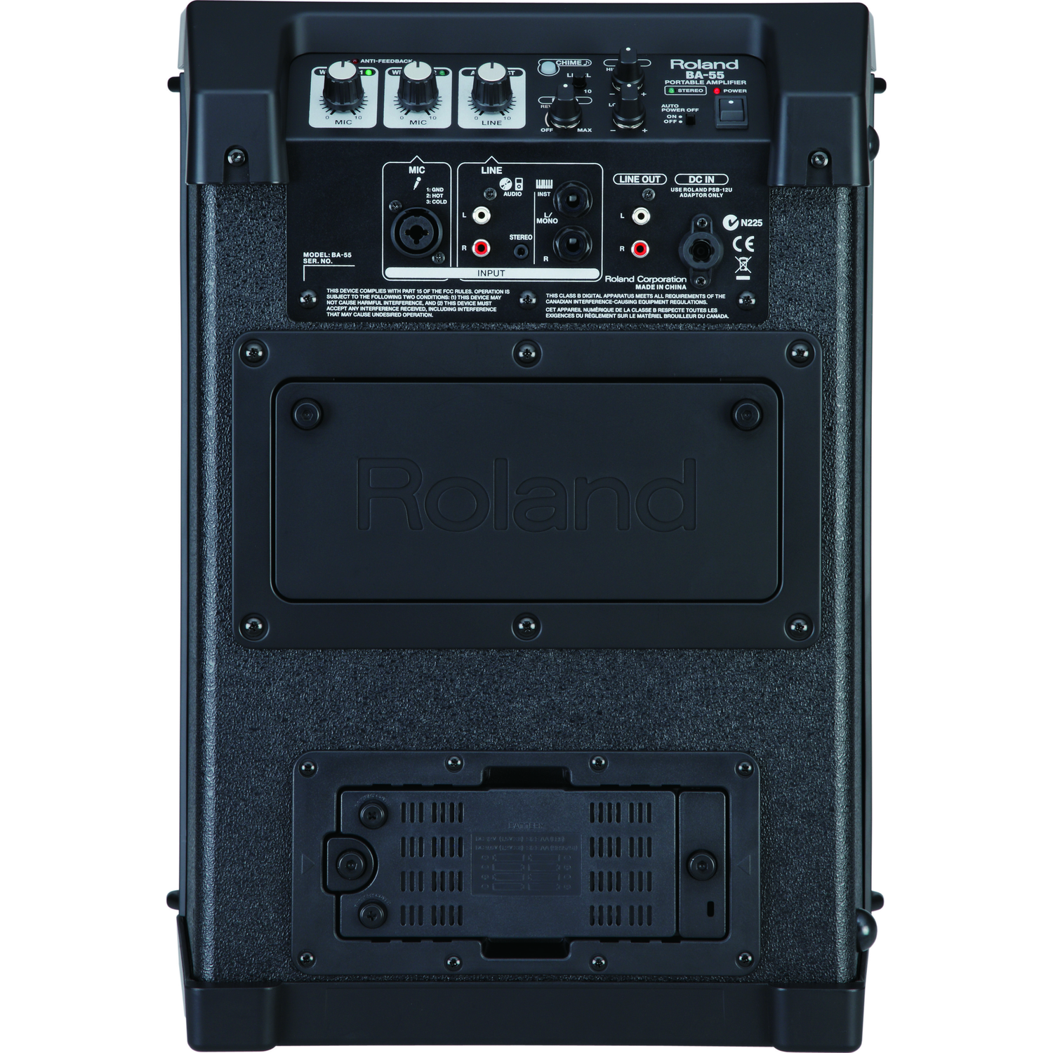 Roland Portable Pa Systems Roland BA55 Battery Powered Portable Amplifier