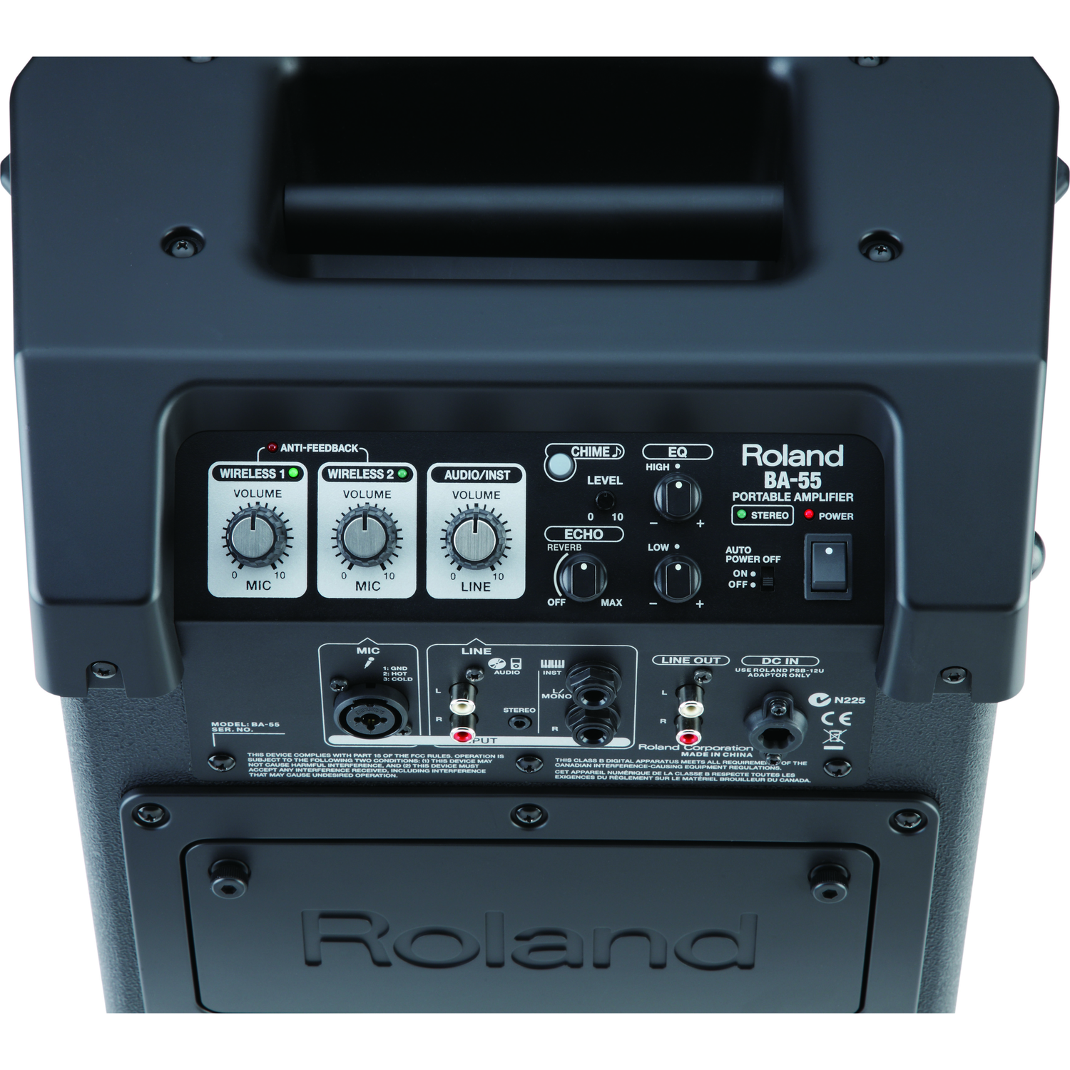 Roland Portable Pa Systems Roland BA55 Battery Powered Portable Amplifier