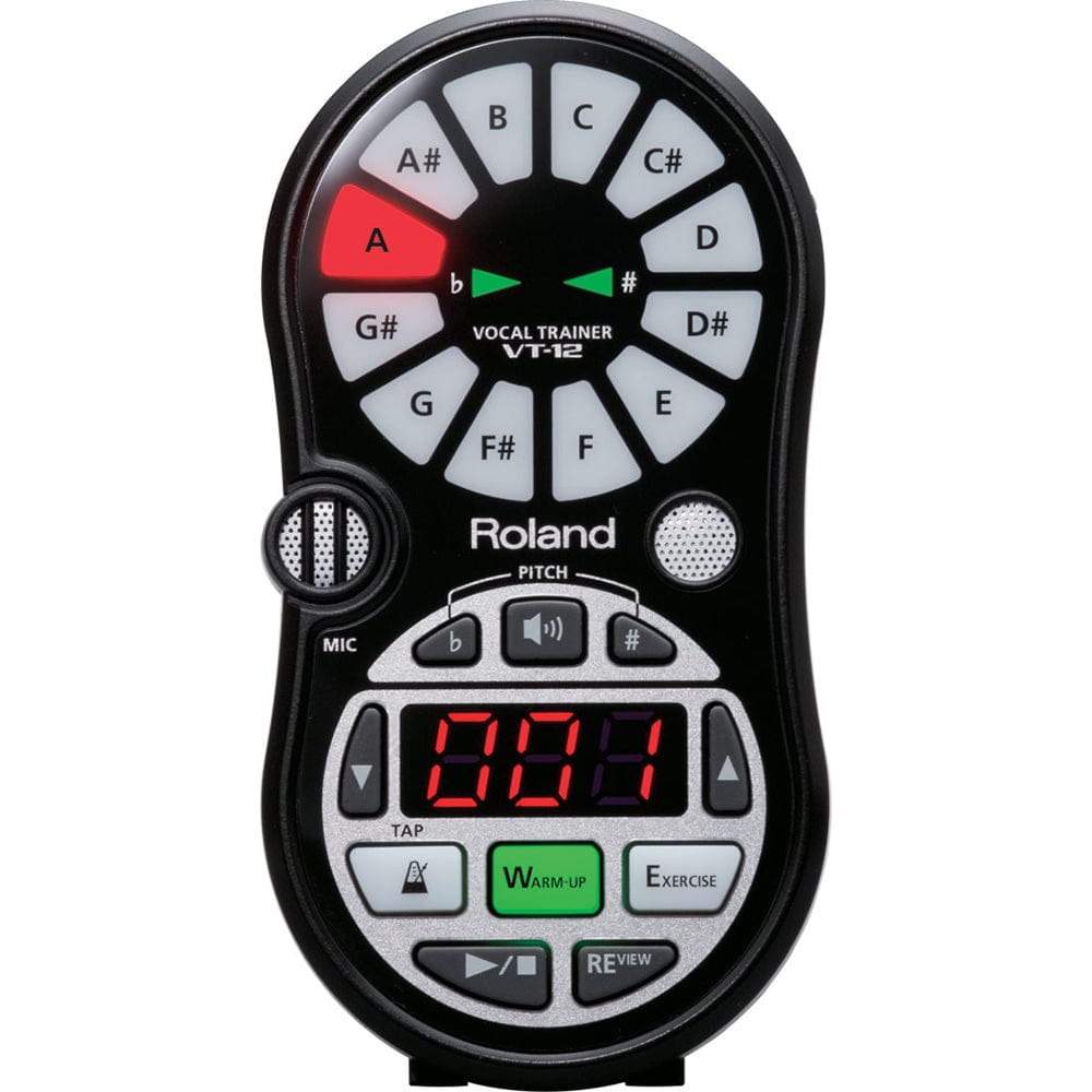 roland signal processors roland vt12 vocal trainer