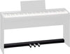 Roland Sustain Pedals Roland KPD-70 3-Pedal Unit for FP-30 Digital Piano- Black
