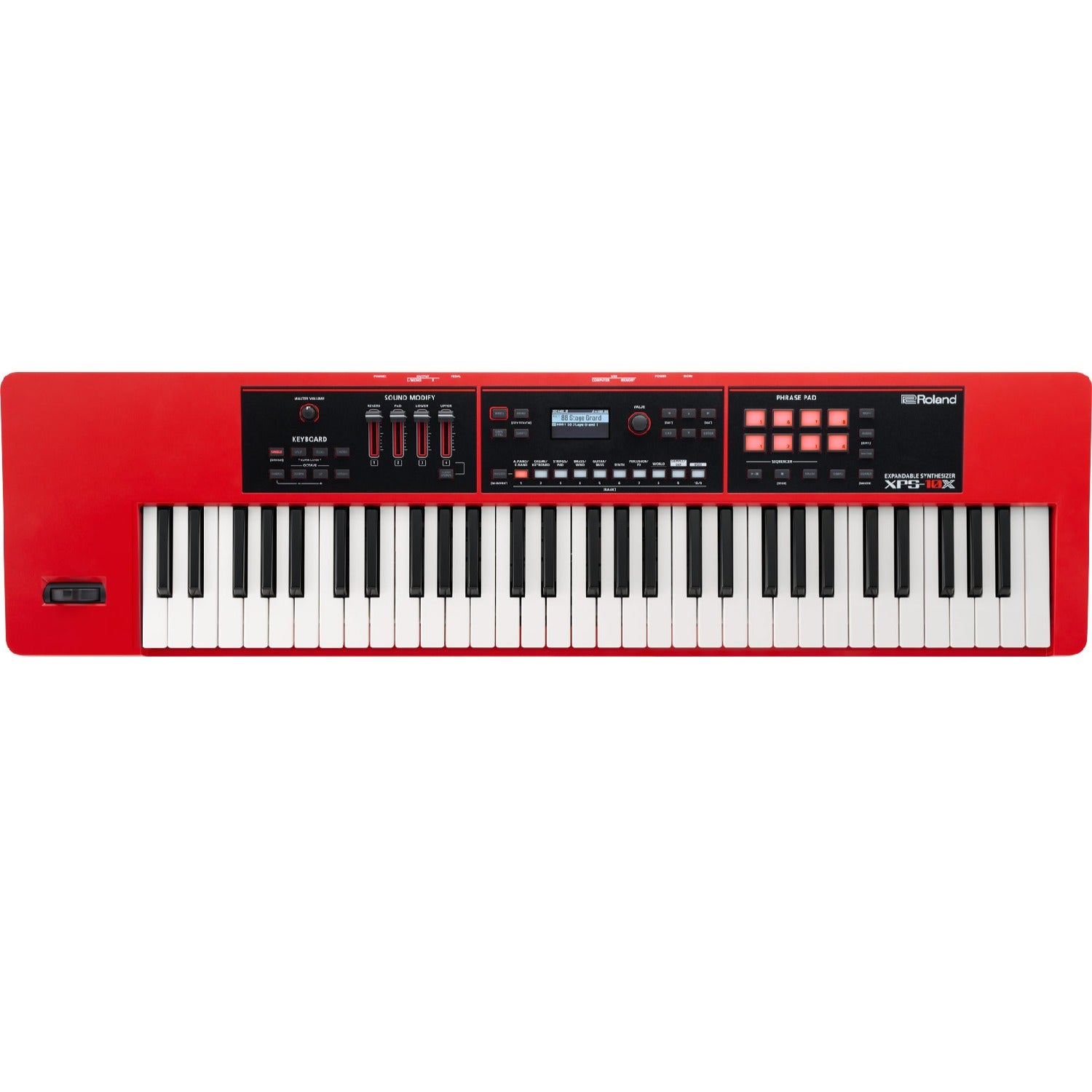 Roland Synthesizers Red Roland XPS-10X Expandable Synthesizer #color_red