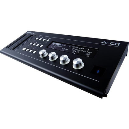roland synthesizers roland a-01k compact midi bluetooth studio production controller and sequencer