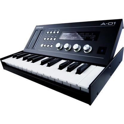 roland synthesizers roland a-01k compact midi bluetooth studio production controller and sequencer