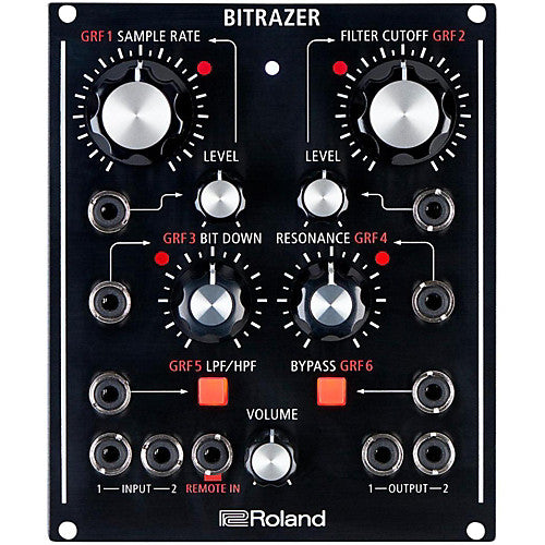 roland synthesizers roland bitrazer modular crusher synthesizer