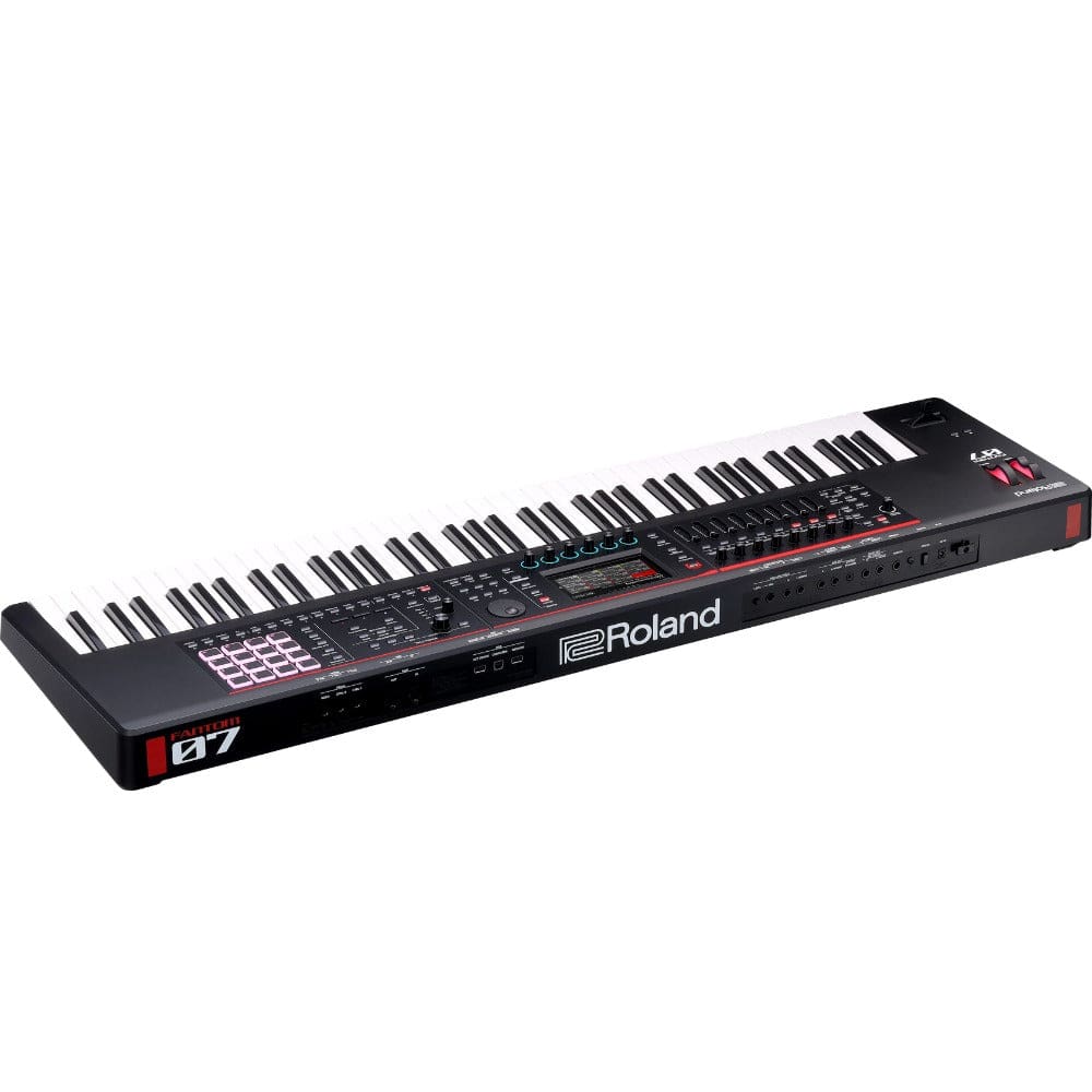 roland synthesizers roland fantom-07 76 keys synthesizer keyboard