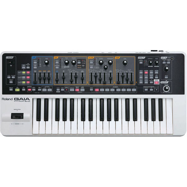 roland synthesizers roland gaia sh-01 37-key virtual analog synthesizer