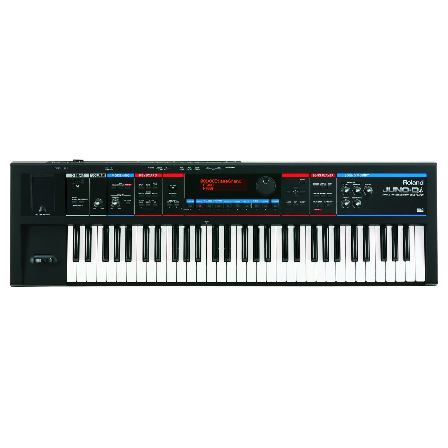 Roland Synthesizers Roland JUNODi Synthesizer Keyboard