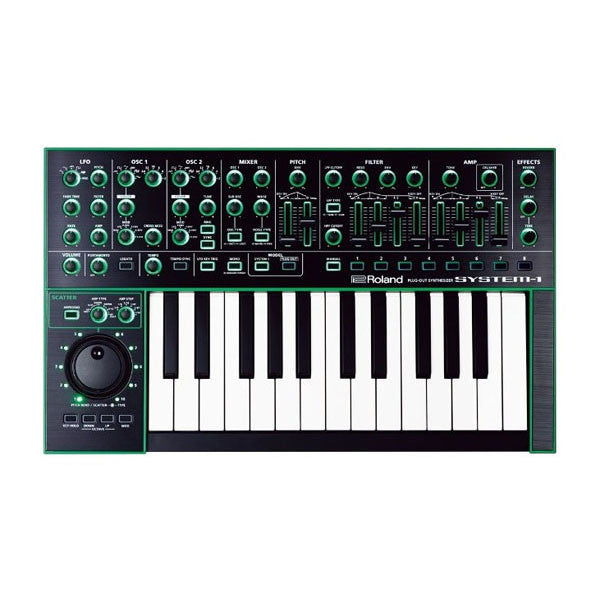 roland synthesizers roland system-1 plug out synthesizer