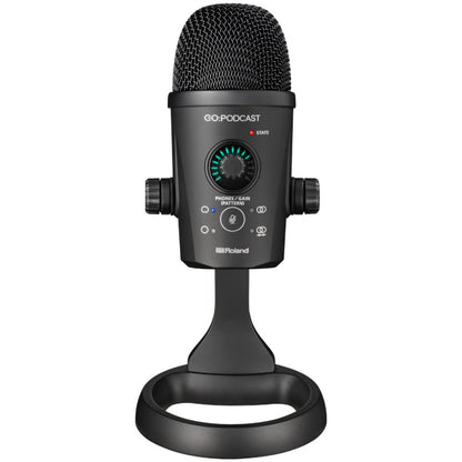 Roland USB Microphones Roland GO PODCAST Video Podcasting Studio USB Microphone for Smartphones