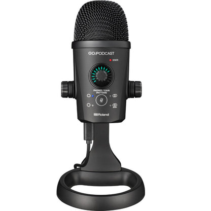 Roland USB Microphones Roland GO PODCAST Video Podcasting Studio USB Microphone for Smartphones
