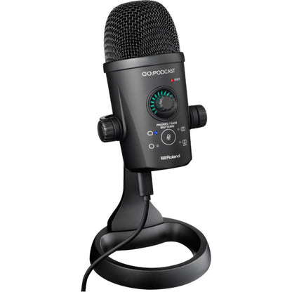 Roland USB Microphones Roland GO PODCAST Video Podcasting Studio USB Microphone for Smartphones