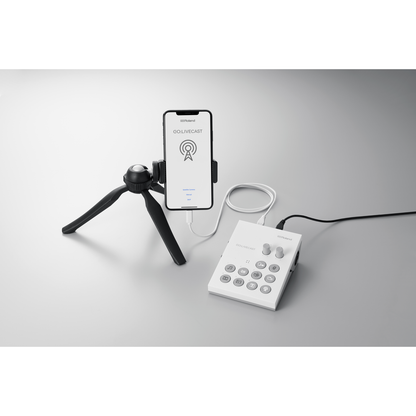 Roland Video Mixers and Switchers Roland Go live Cast Livestreaming Studio for Smartphones