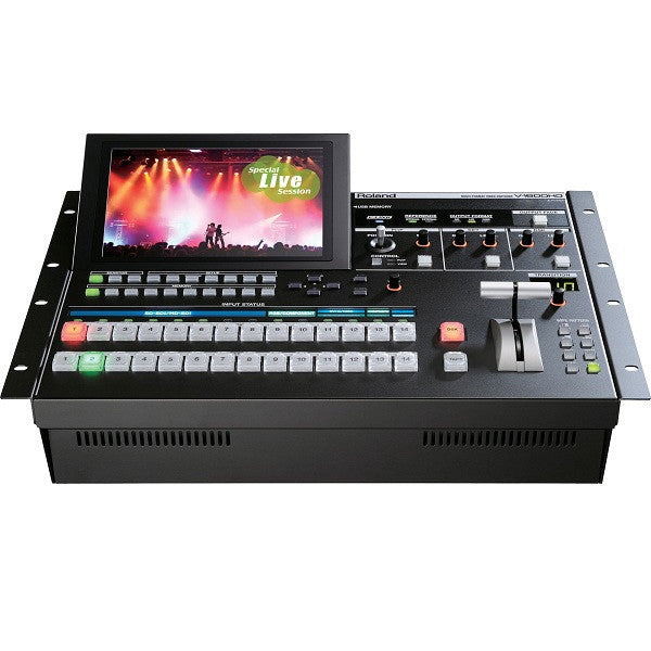 roland video mixers and switchers roland v-1600hd multi-format live video switcher - hot deal