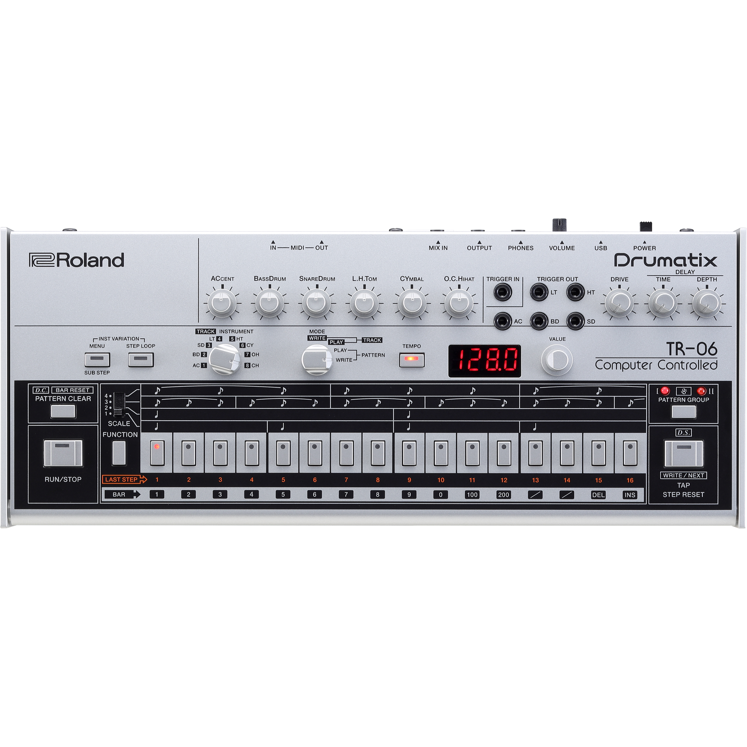 Roland Virtual Instruments Roland TR-06 Drumatix Drum Machine