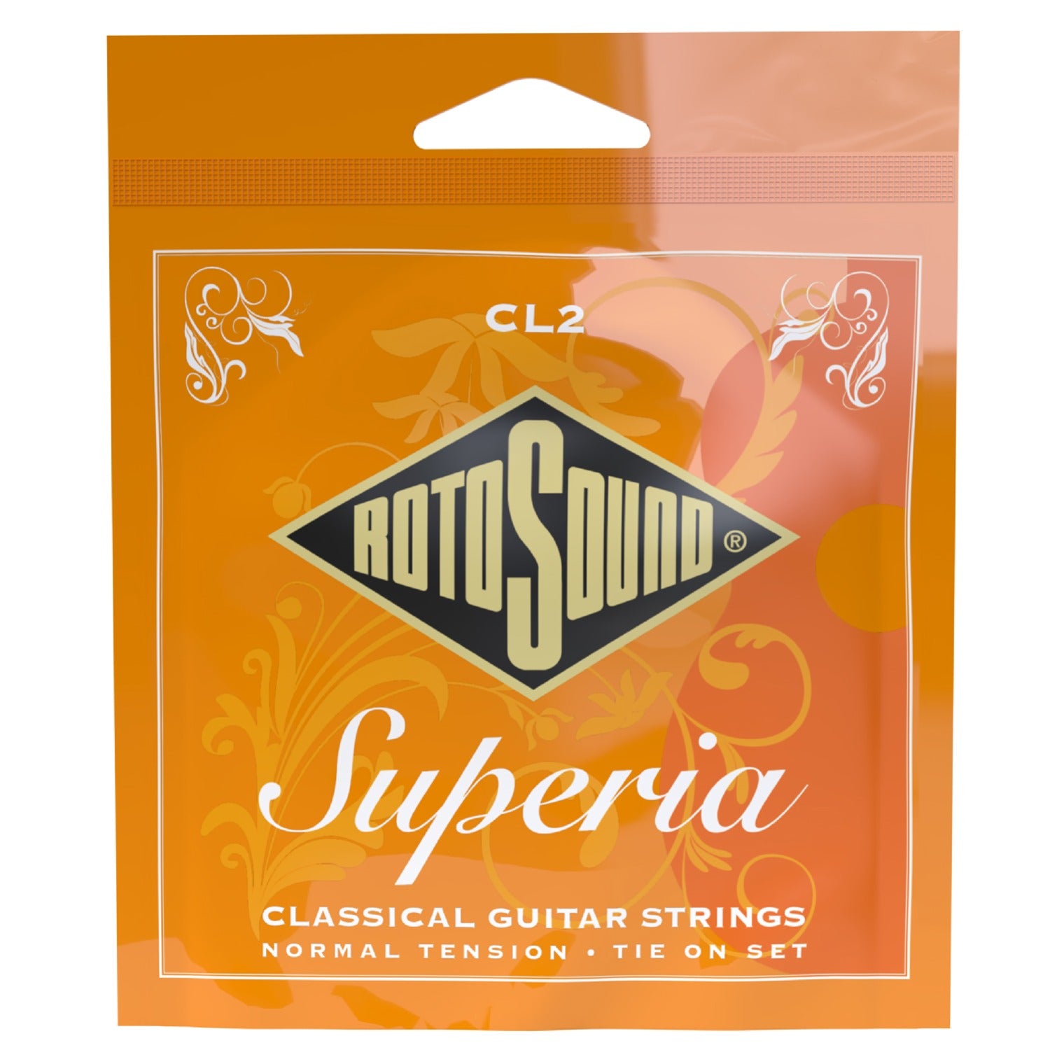 Rotosound Acoustic Guitar Strings Rotosound CL2 Acoustic Guitar Strings - Superia Classical, Tie On Set - 0.028-0.045