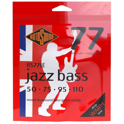 Rotosound Bass Guitar Strings 050-110 Rotosound RS77LE Jazz Bass 77 Heavy Bass Guitar String