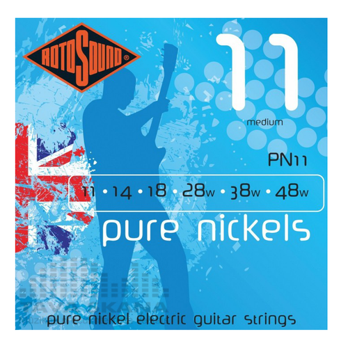 Buy Rotosound PN11 Pure Nickel 1148 Electric Guitar Strings Online