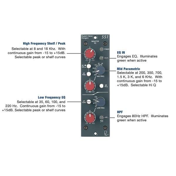 rupert neve designs signal processors rupert neve designs 551 500 series inductor eq