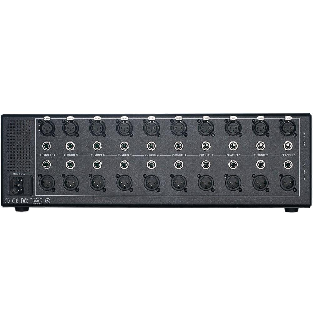 rupert neve designs signal processors rupert neve designs r10 10 space 500 series rack