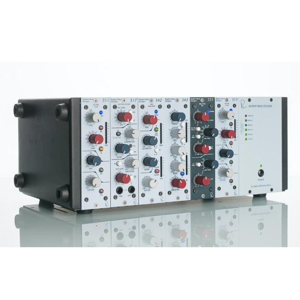 Rupert Neve Designs Signal Processors Rupert Neve Designs R6 Six Space 500 Series Rack