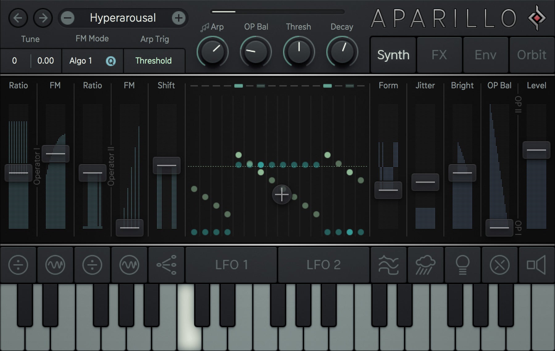 Sugar Bytes Aparillo Arpeggiator
