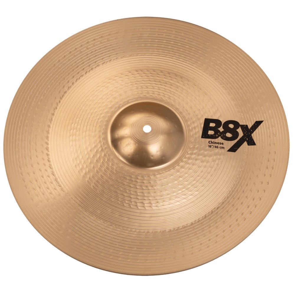 sabian china cymbals sabian 41816x 18-inch b8x chinese cymbal