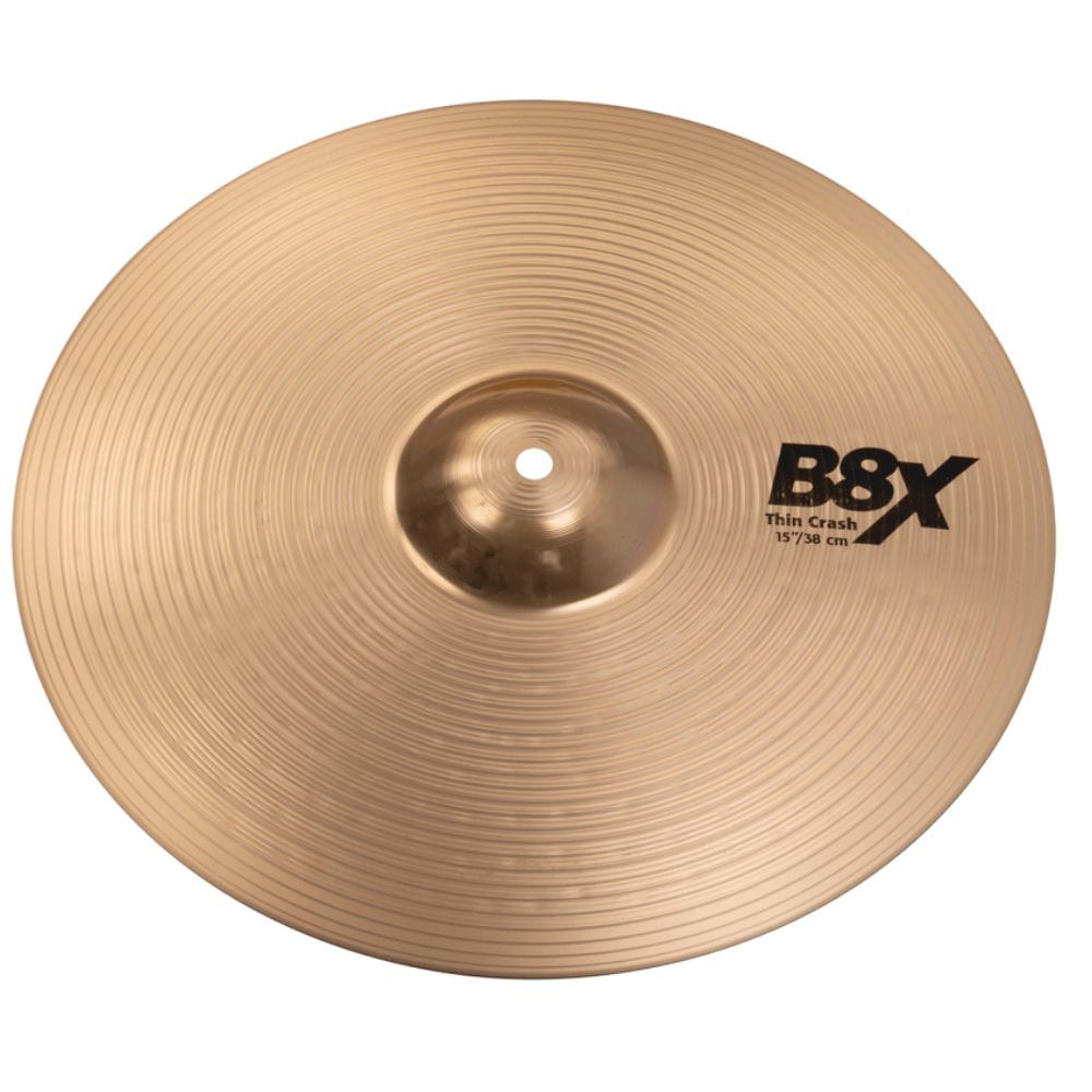 sabian crash cymbals 15 inch sabian 15" b8x thin crash   