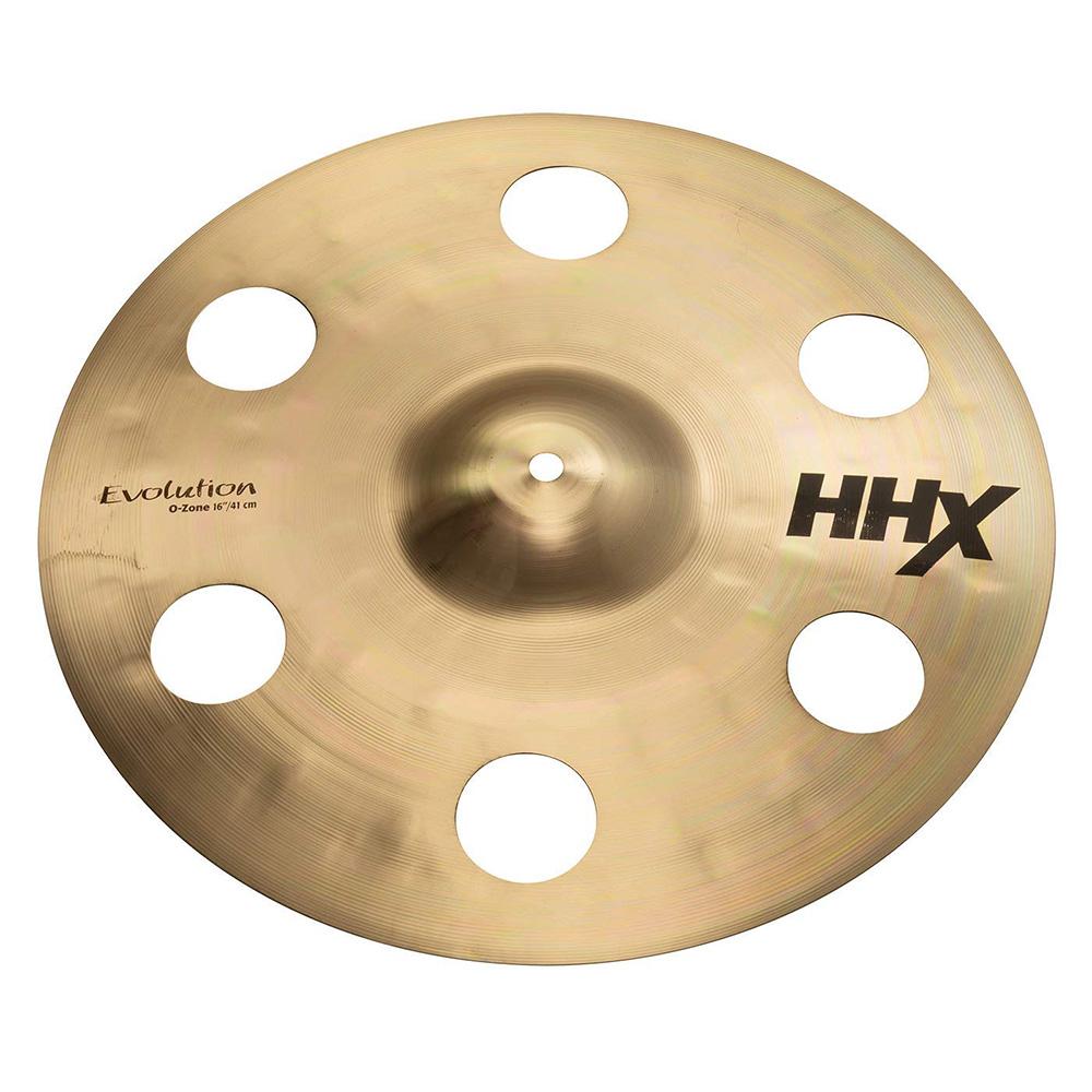 sabian crash cymbals sabian 11600xeb 16" hhx evolution ozone crash cymbal