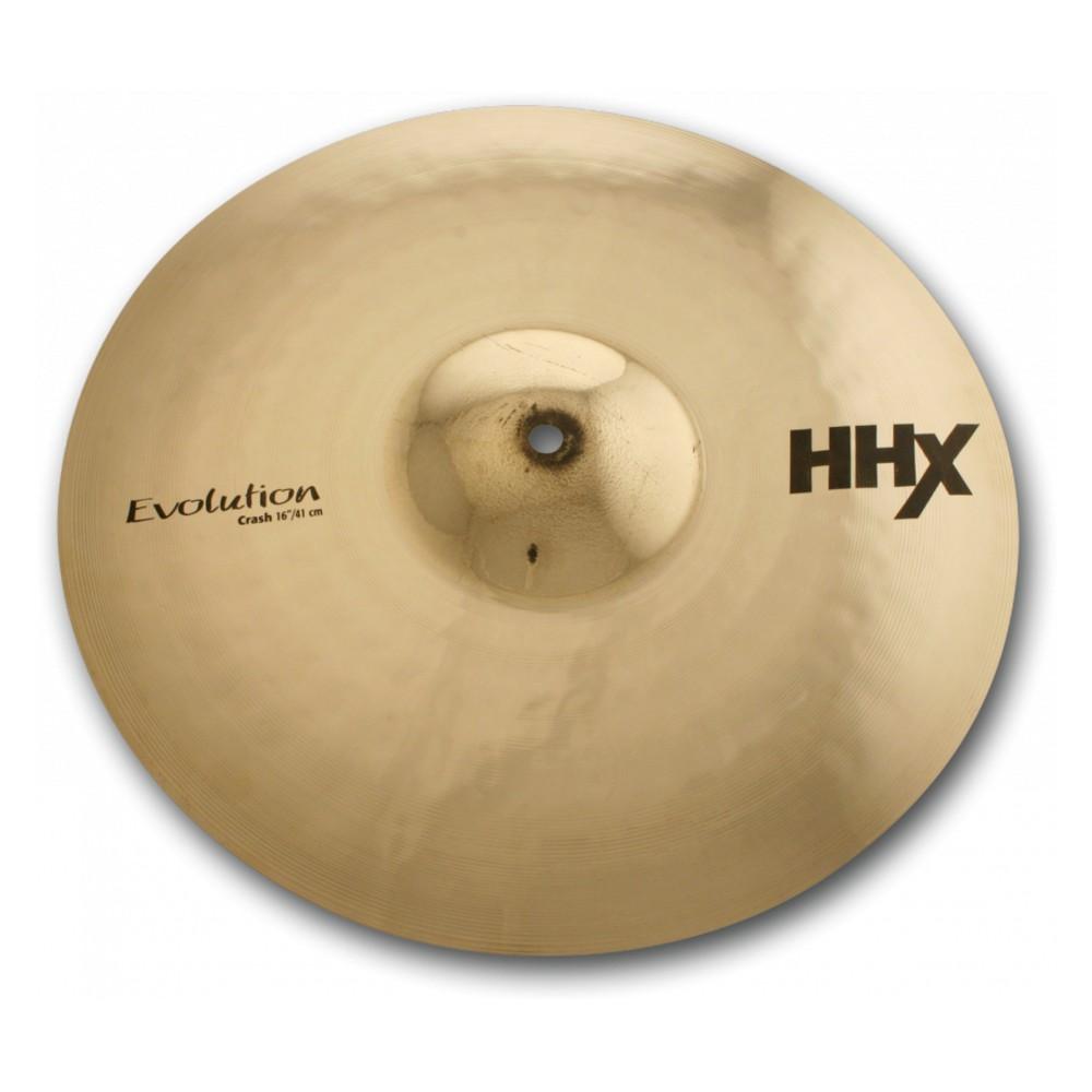 sabian crash cymbals sabian 11806xeb hhx evolution crash cymbal 18 inch