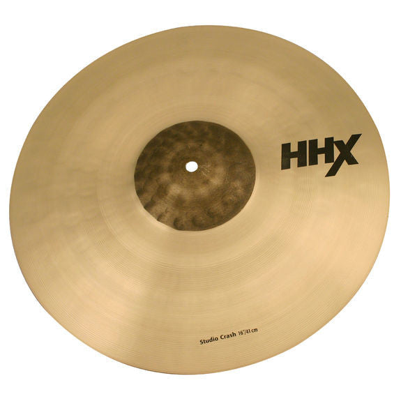 Sabian Crash Cymbals Sabian 16inch HHX Studio Crash Brilliant Finish Cymbal 11606XB