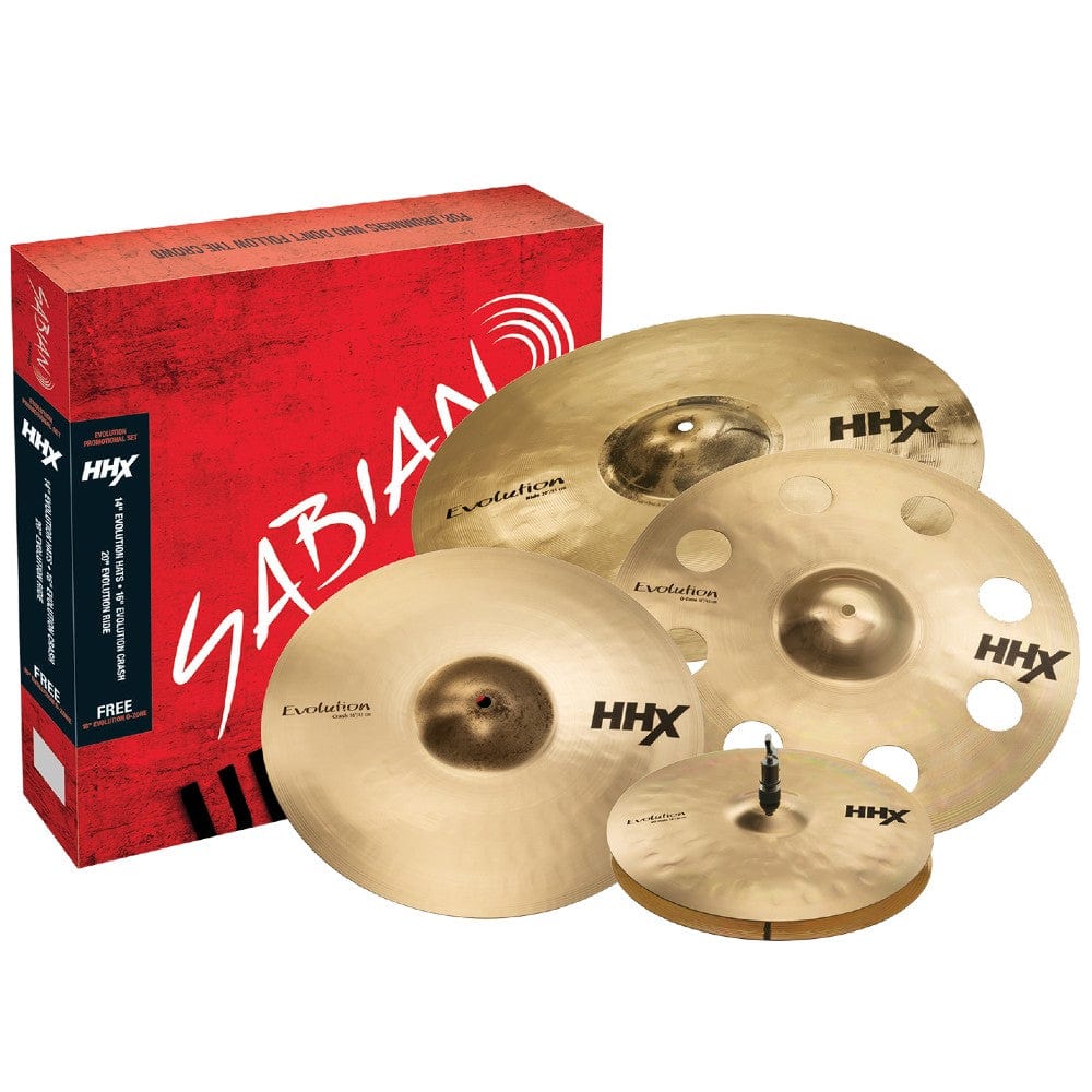 Sabian Cymbal Packs Sabian HHX Evolution Promotional Set Cymbals